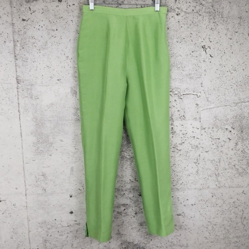 MILLER SHOR silk cropped pant size 6